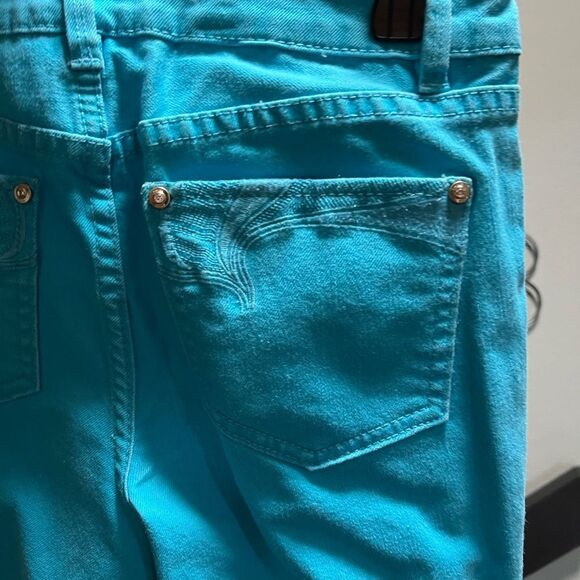 Cache Turquoise Capris Size 6 #DP311 - Picture 9 of 9